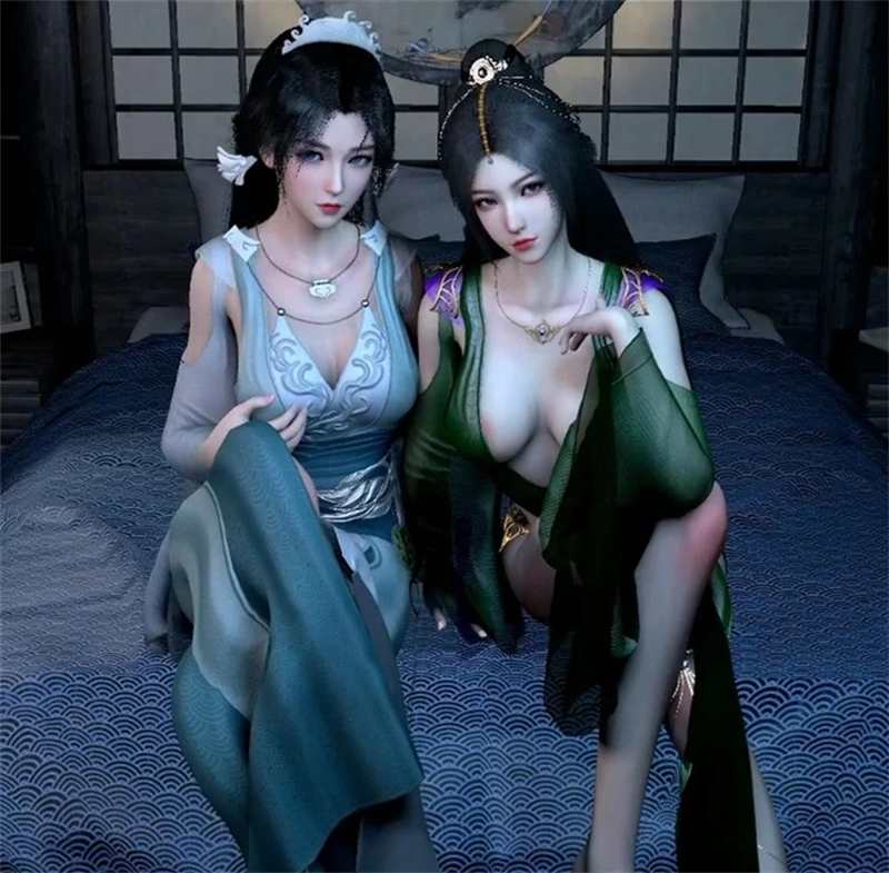 ‎‎ [678] VAM-凡人修仙传-柳玉≌宋玉-3P激情-晚漫-共享AI国漫精致绘画AI高清视频